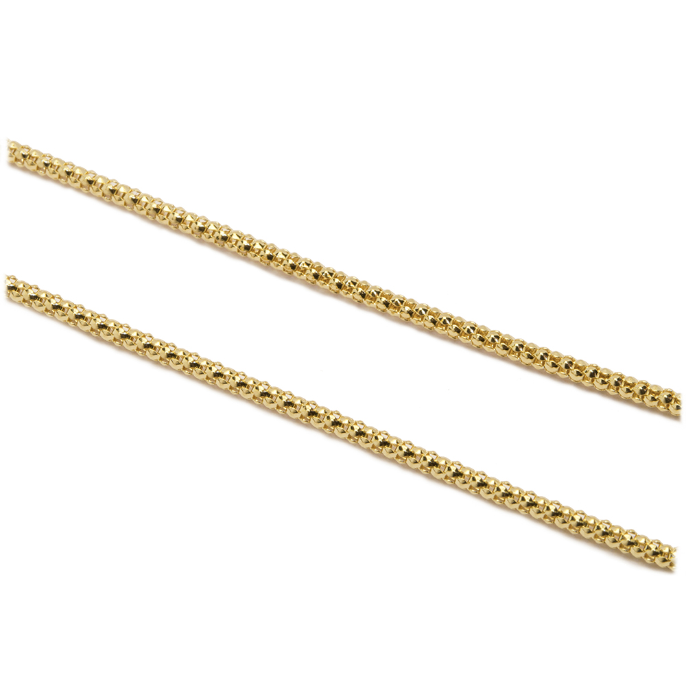 Pulseira Malha Pipoca em Ouro 18 Kilates - 25032